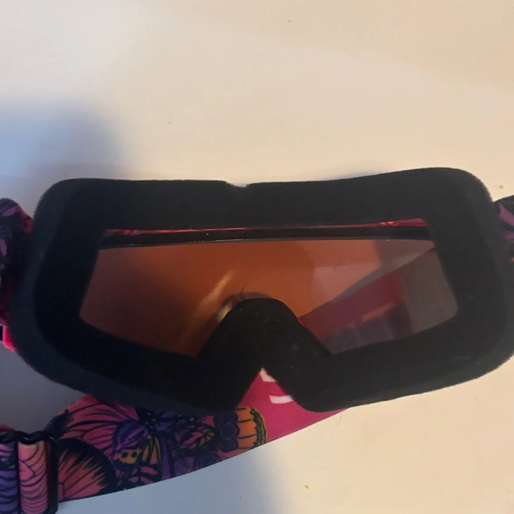 SMITH Pink and Black Ski Goggles